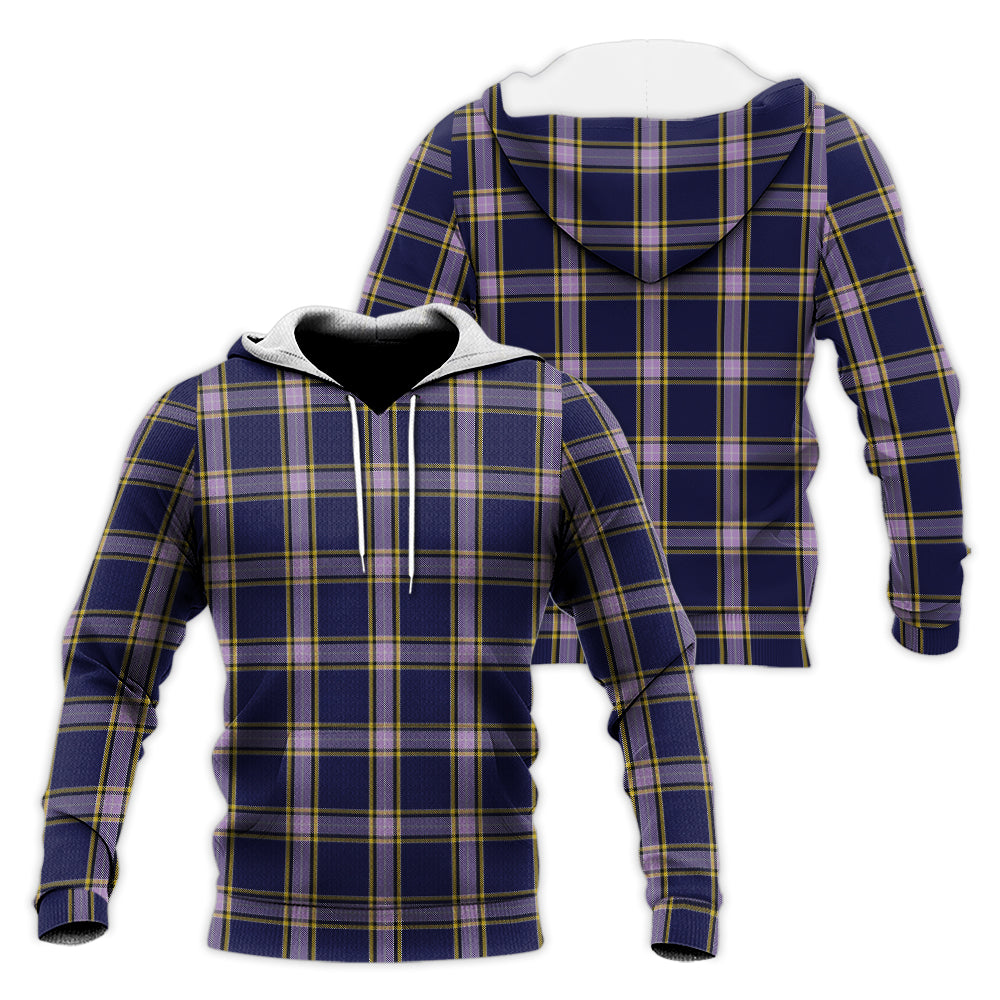 nunavut-territory-canada-tartan-knitted-hoodie