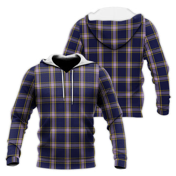 Nunavut Territory Canada Tartan Knitted Hoodie