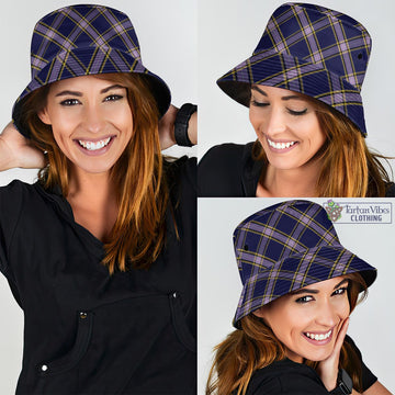Nunavut Territory Canada Tartan Bucket Hat