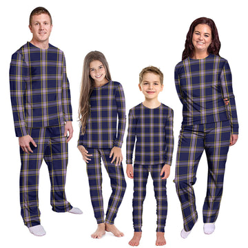 Nunavut Territory Canada Tartan Pajamas Family Set