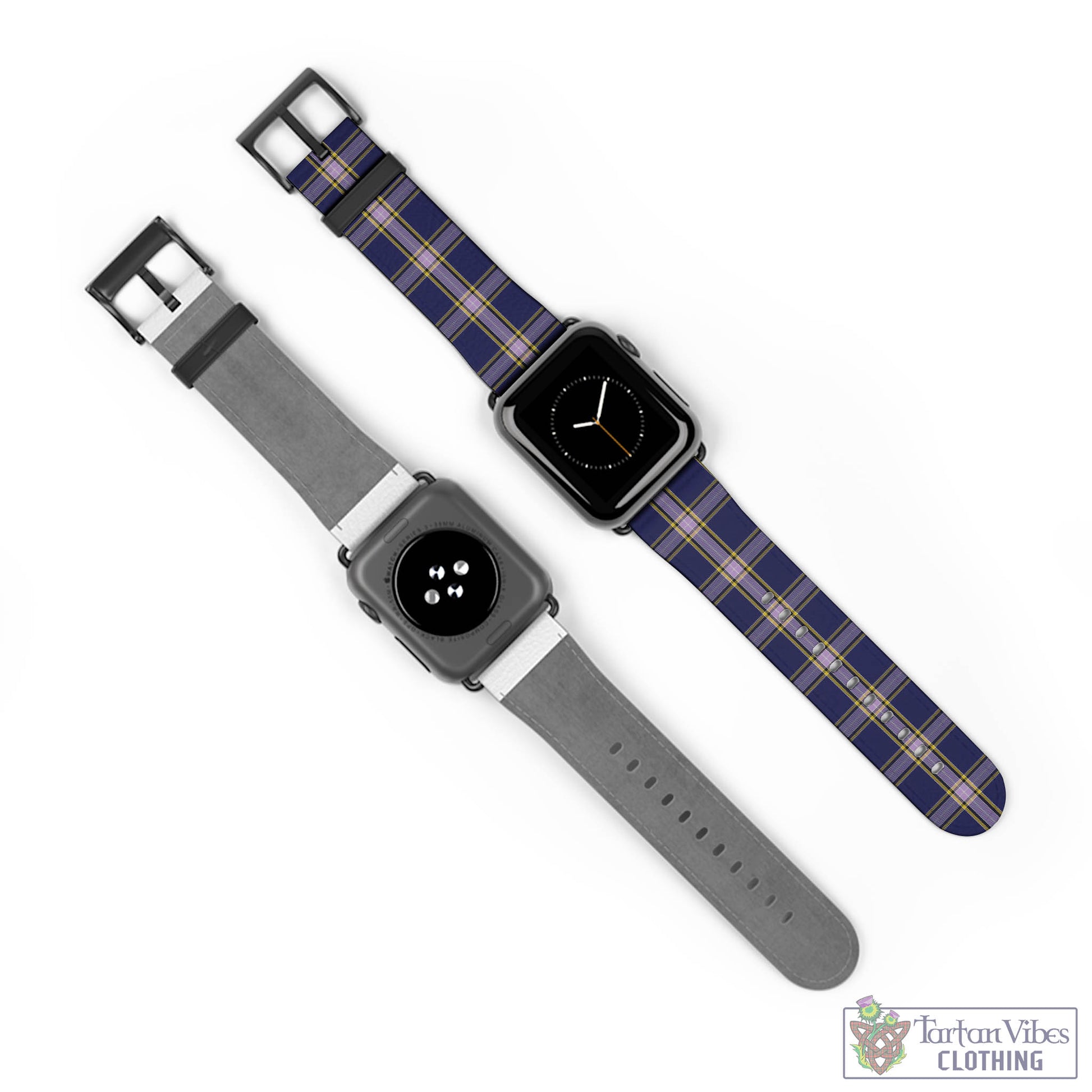 Tartan Vibes Clothing Nunavut Territory Canada Tartan Watch Band