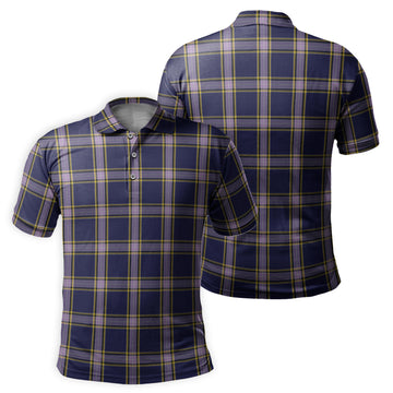 Nunavut Territory Canada Tartan Mens Polo Shirt