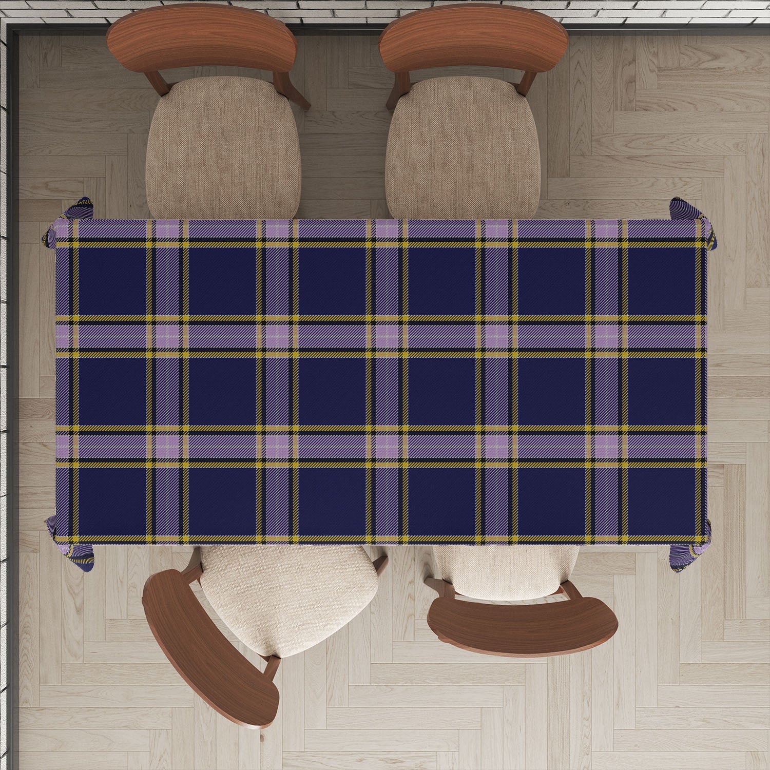 Nunavut Territory Canada Tartan Tablecloth - Tartan Vibes Clothing