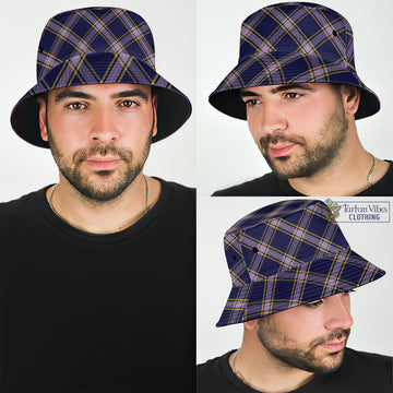 Nunavut Territory Canada Tartan Bucket Hat