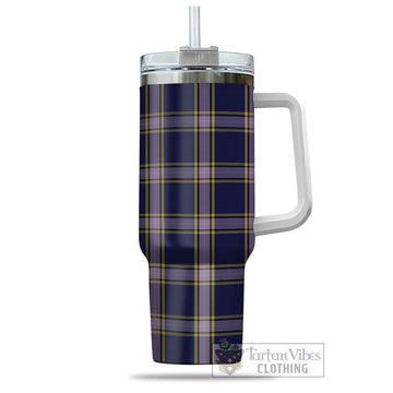 Nunavut Territory Canada Tartan Tumbler with Handle