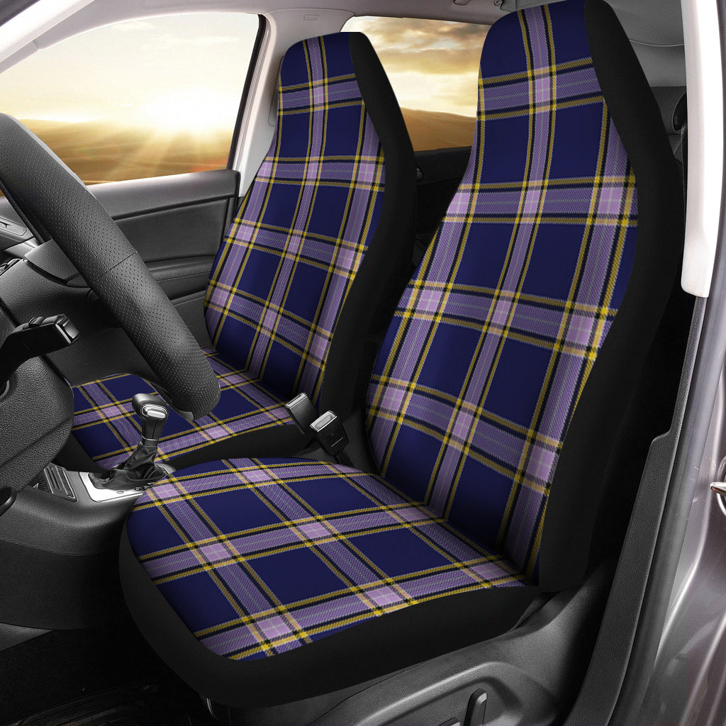 Nunavut Territory Canada Tartan Car Seat Cover - Tartan Vibes Clothing