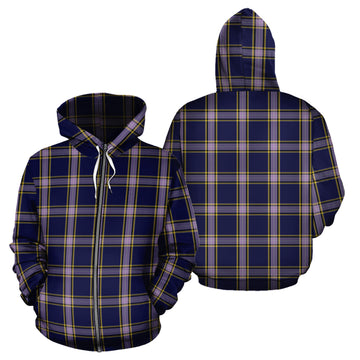 Nunavut Territory Canada Tartan Hoodie