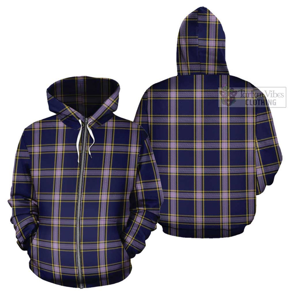Nunavut Territory Canada Tartan Cotton Hoodie Zip Hoodie - Tartan Vibes Clothing