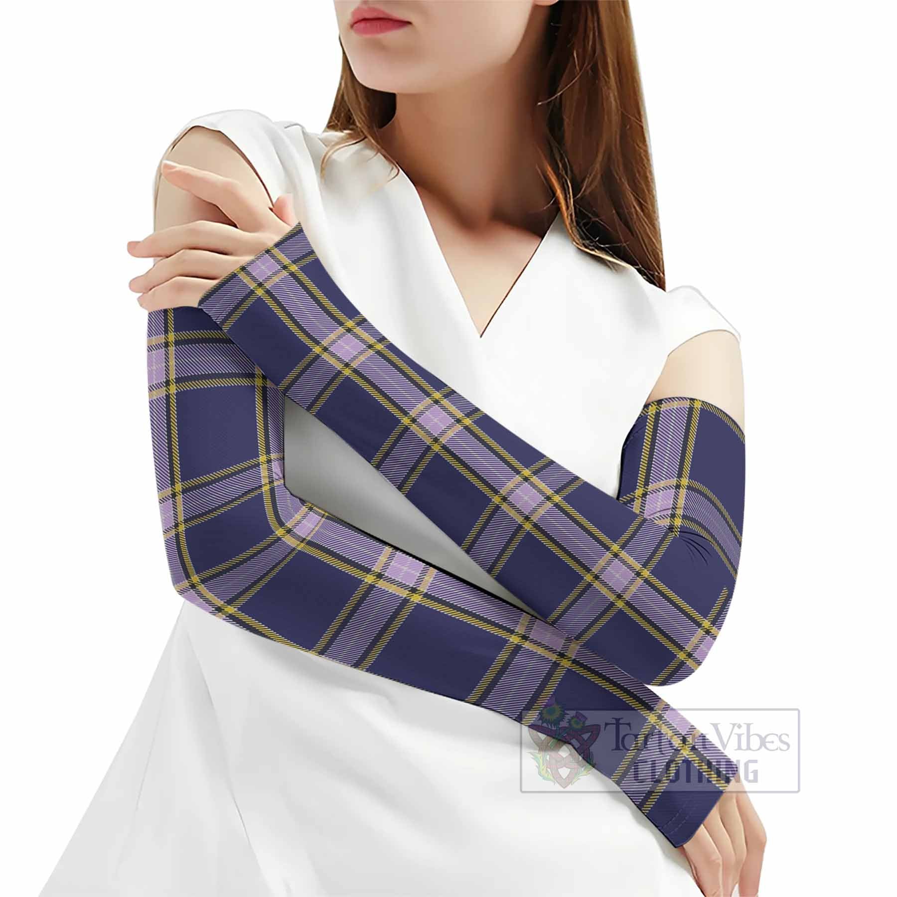 Nunavut Territory Canada Tartan Arm Sleeves - Tartan Vibes Clothing