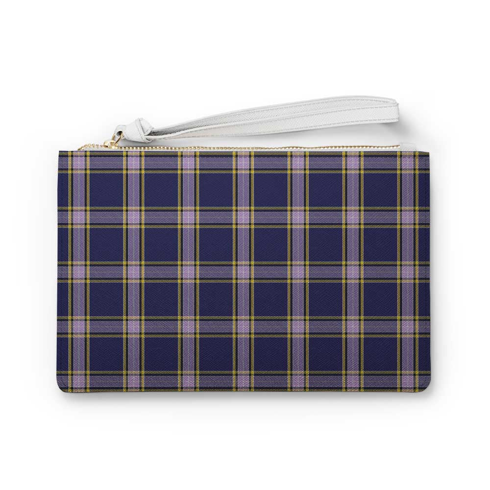 Tartan Vibes Clothing Nunavut Territory Canada Tartan Clutch Bag