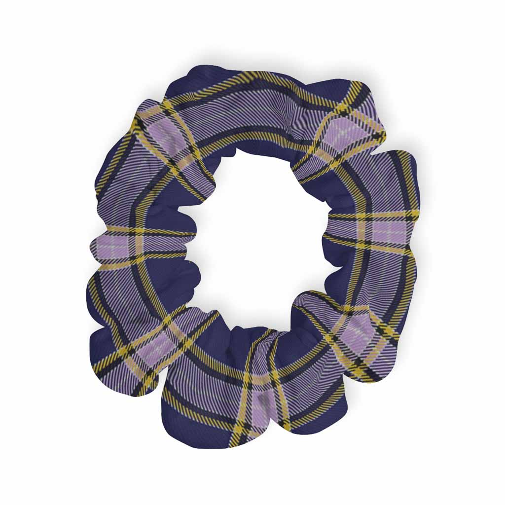 Nunavut Territory Canada Tartan Hair Scrunchie - Tartan Vibes Clothing
