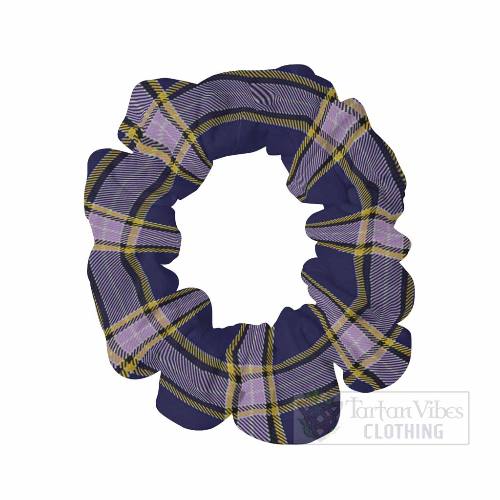 Nunavut Territory Canada Tartan Hair Scrunchie - Tartan Vibes Clothing