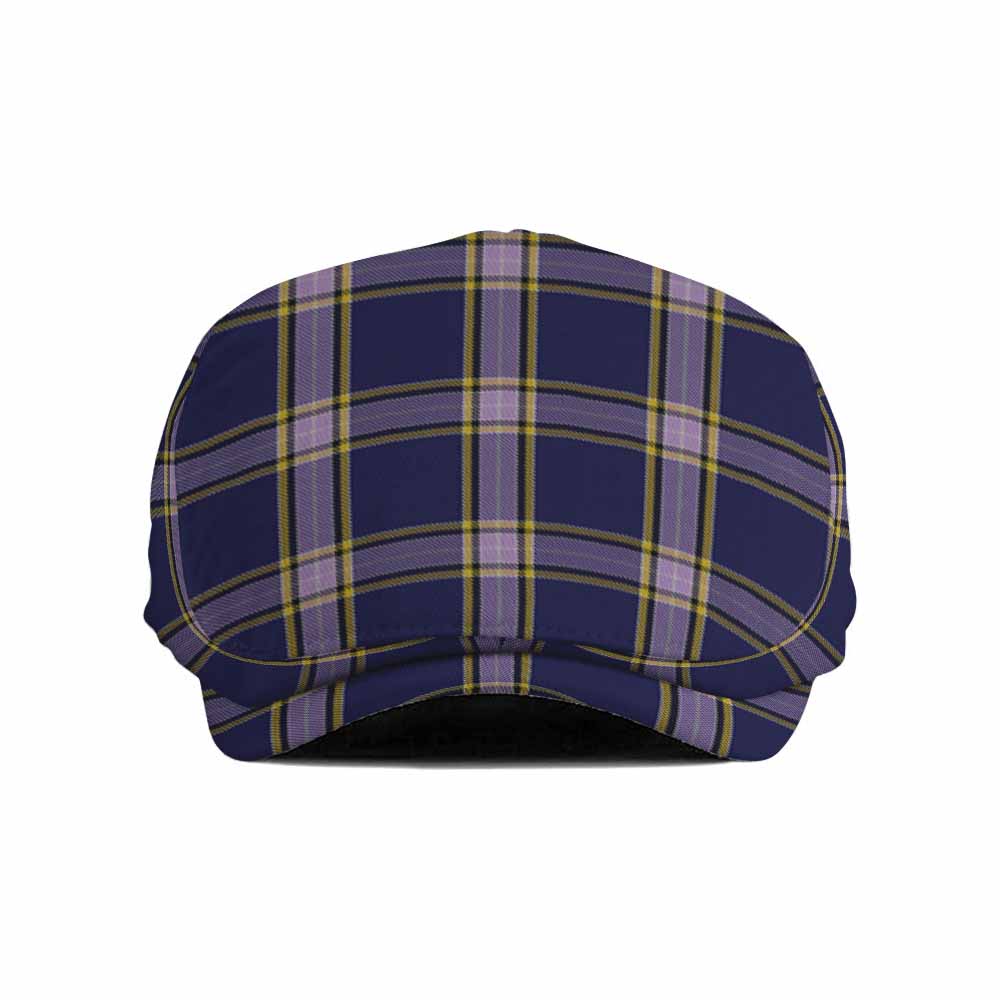 Nunavut Territory Canada Tartan Jeff Cap, Tartan Flat Cap