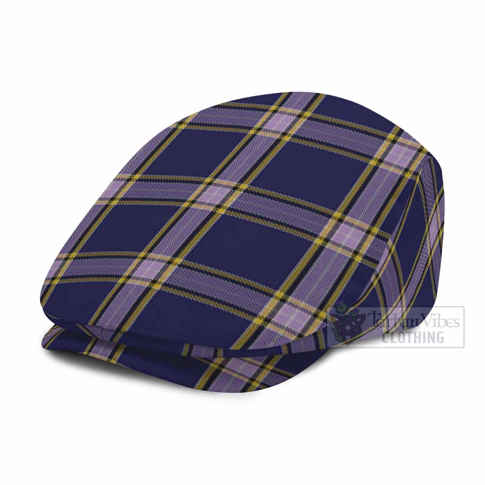 Nunavut Territory Canada Tartan Jeff Cap, Tartan Flat Cap