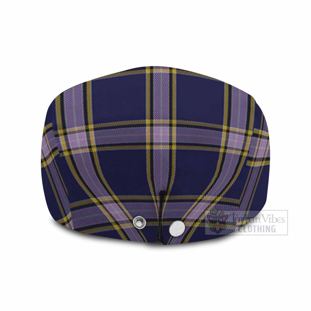 Nunavut Territory Canada Tartan Jeff Cap, Tartan Flat Cap