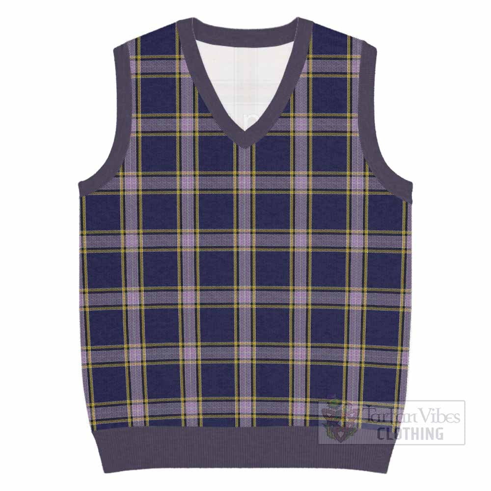 Nunavut Territory Canada Tartan Knitted V-Neck Vest - Tartan Vibes Clothing