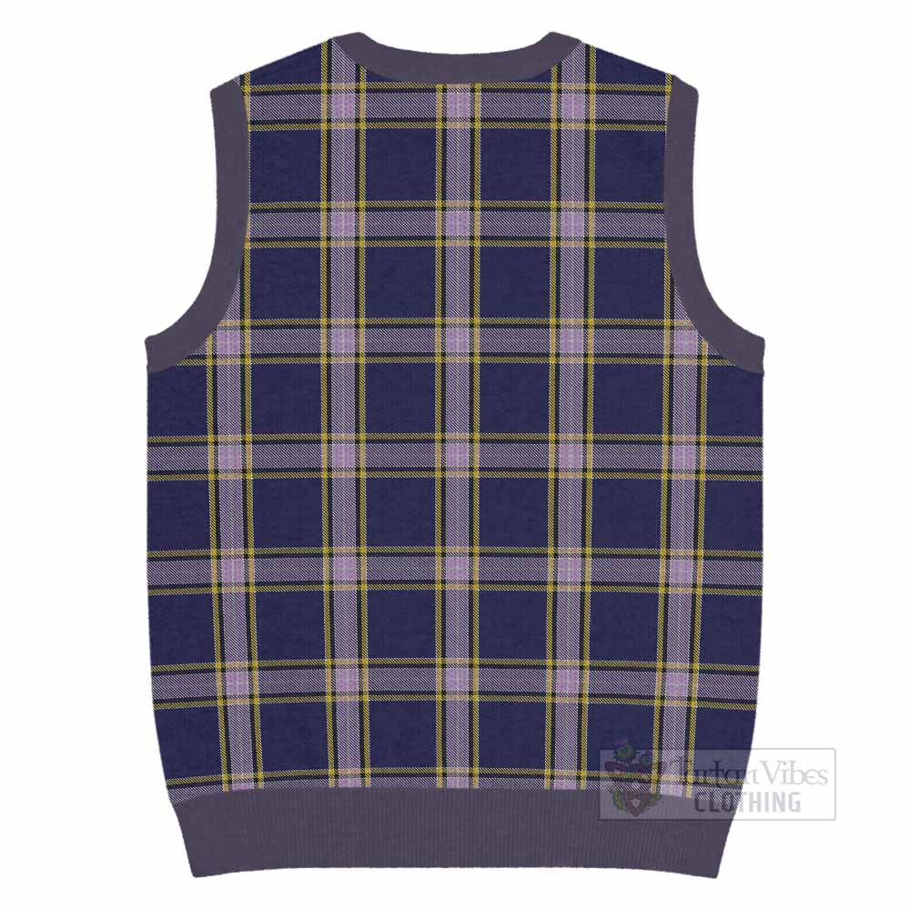 Nunavut Territory Canada Tartan Knitted V-Neck Vest - Tartan Vibes Clothing