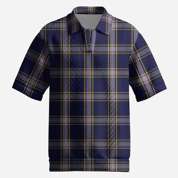 Nunavut Territory Canada Tartan Men’s Polo Sweater Top