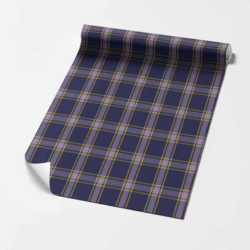 Nunavut Territory Canada Tartan Wrapping Paper