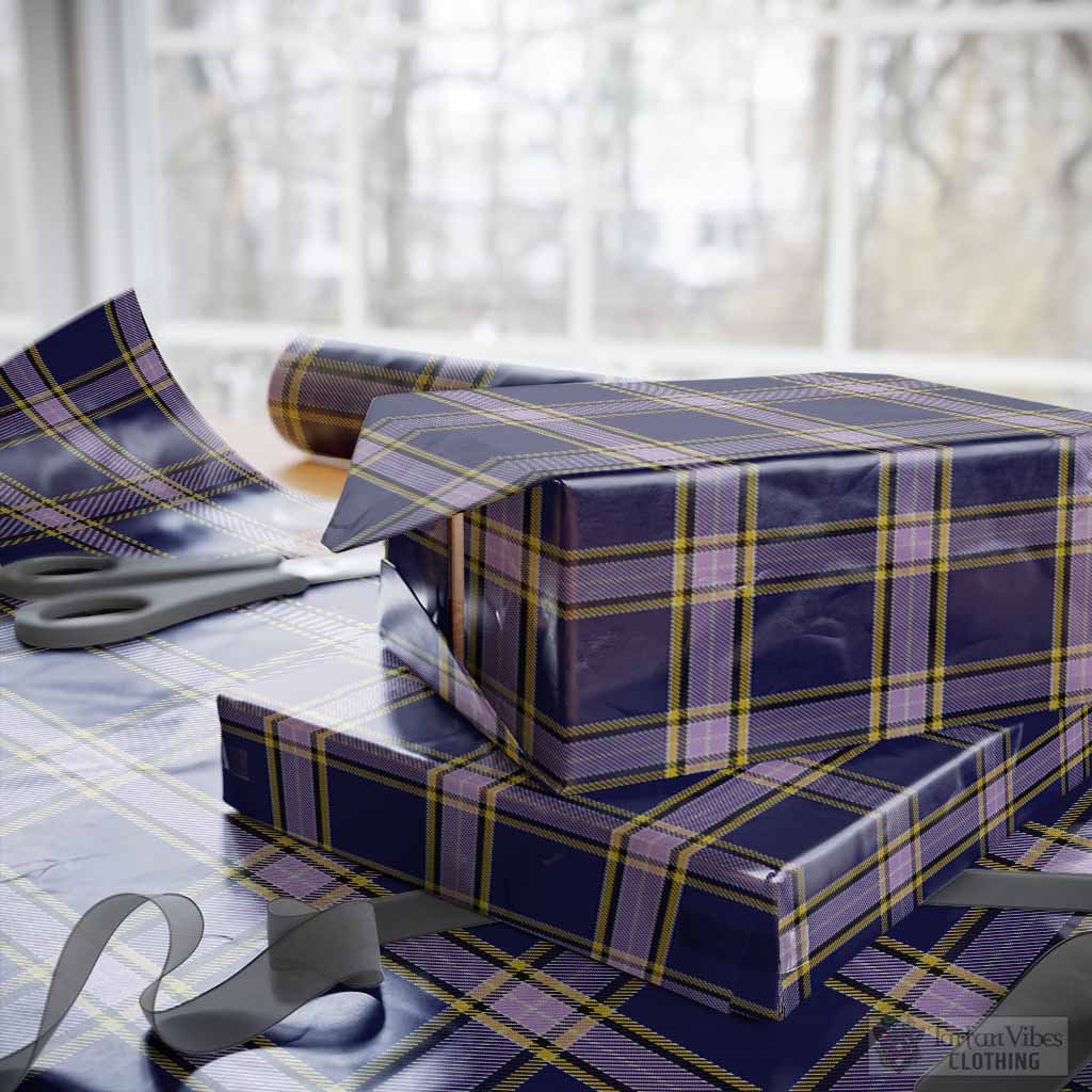 Nunavut Territory Canada Tartan Wrapping Paper