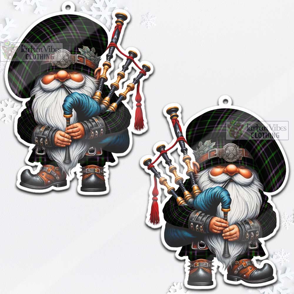 O'Boyle Tartan Bagpiper Gnome Christmas Ornament - Tartan Vibes Clothing