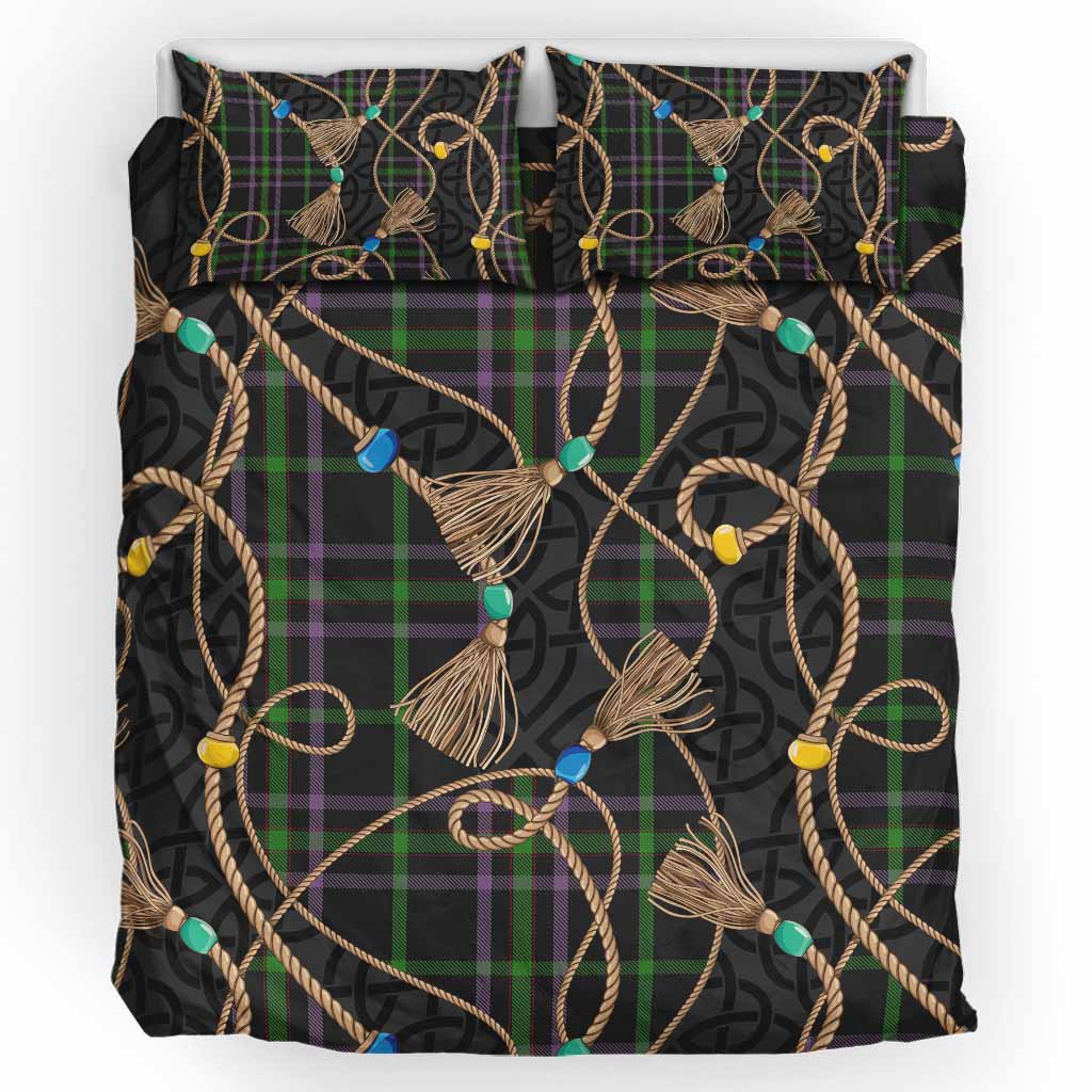 O'Boyle Scottish Tartan Twisted Ropes Stylized Bedding Set UK Bedding Set UK King 91*87 inch - Tartan Vibes Clothing