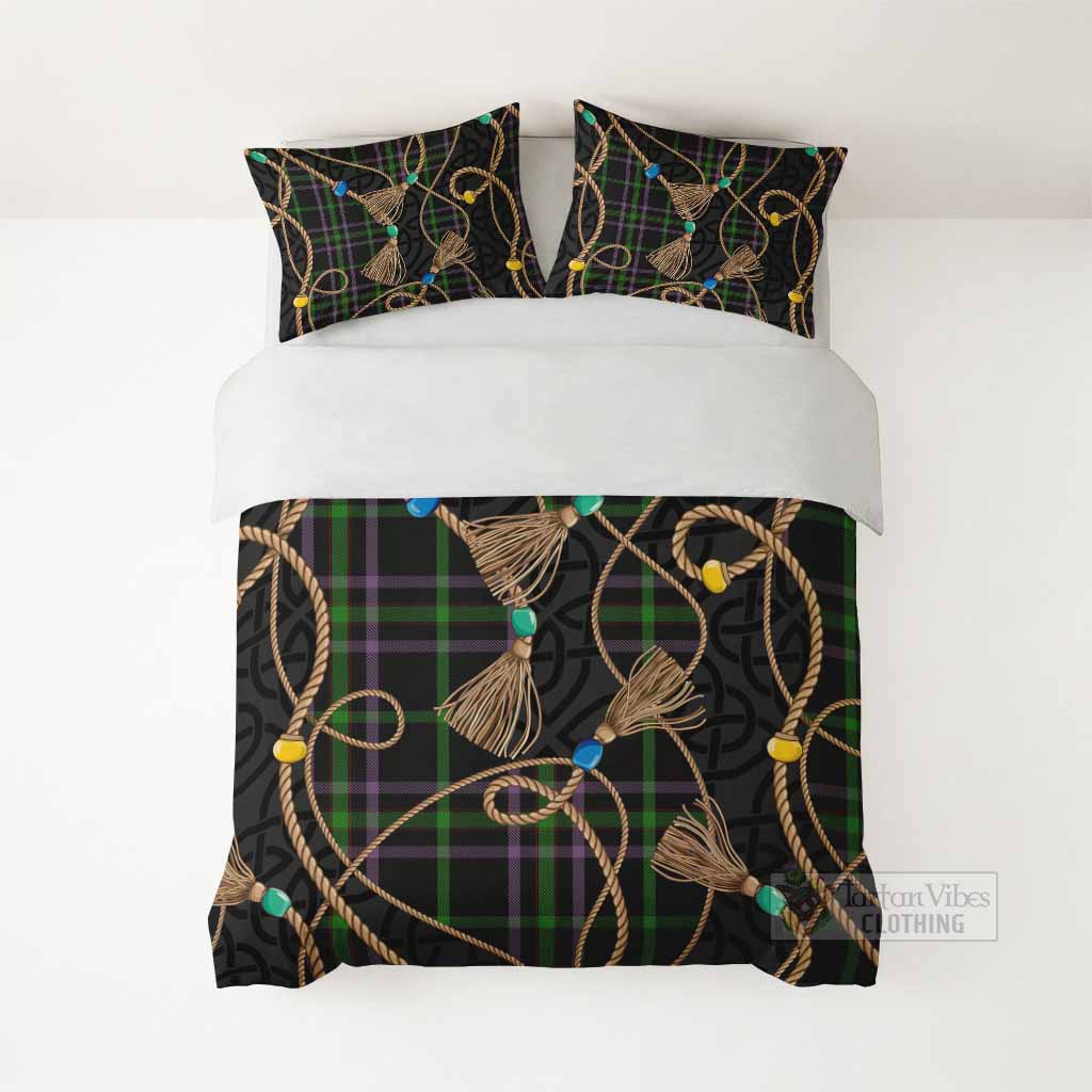 O'Boyle Scottish Tartan Twisted Ropes Stylized Bedding Set - Tartan Vibes Clothing