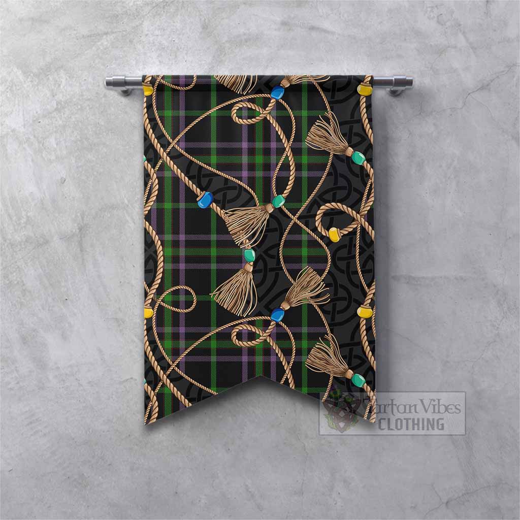 O'Boyle Scottish Tartan Twisted Ropes Stylized Gonfalon Fishtail - Tartan Vibes Clothing