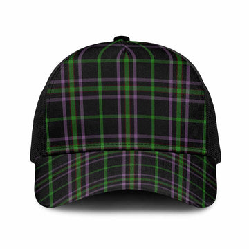O'Boyle Tartan Mesh Trucker Cap One Size (Adjustable) Black - Tartan Vibes Clothing