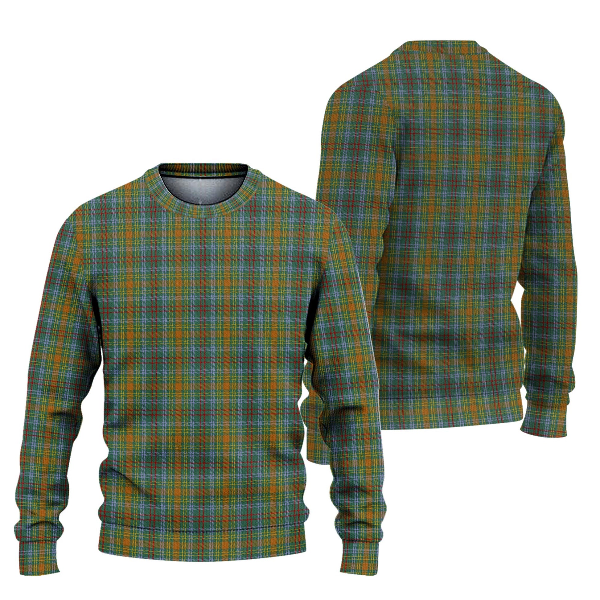 O'Brien Tartan Knitted Sweater Unisex - Tartanvibesclothing