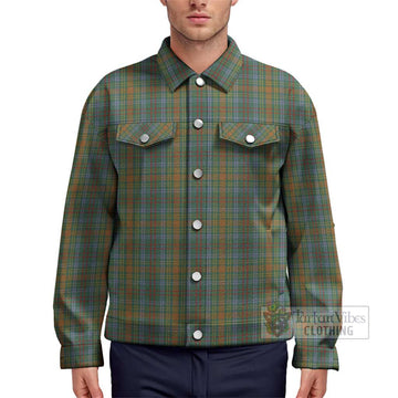 O'Brien Tartan Unisex Lapel Cotton Jacket Unisex - Tartan Vibes Clothing