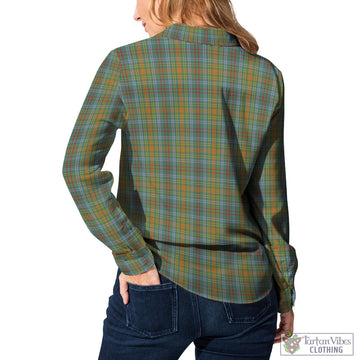 O'Brien Tartan Women's Casual Shirt