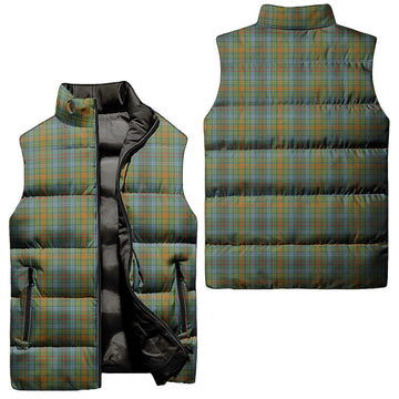 O'Brien Tartan Sleeveless Puffer Jacket