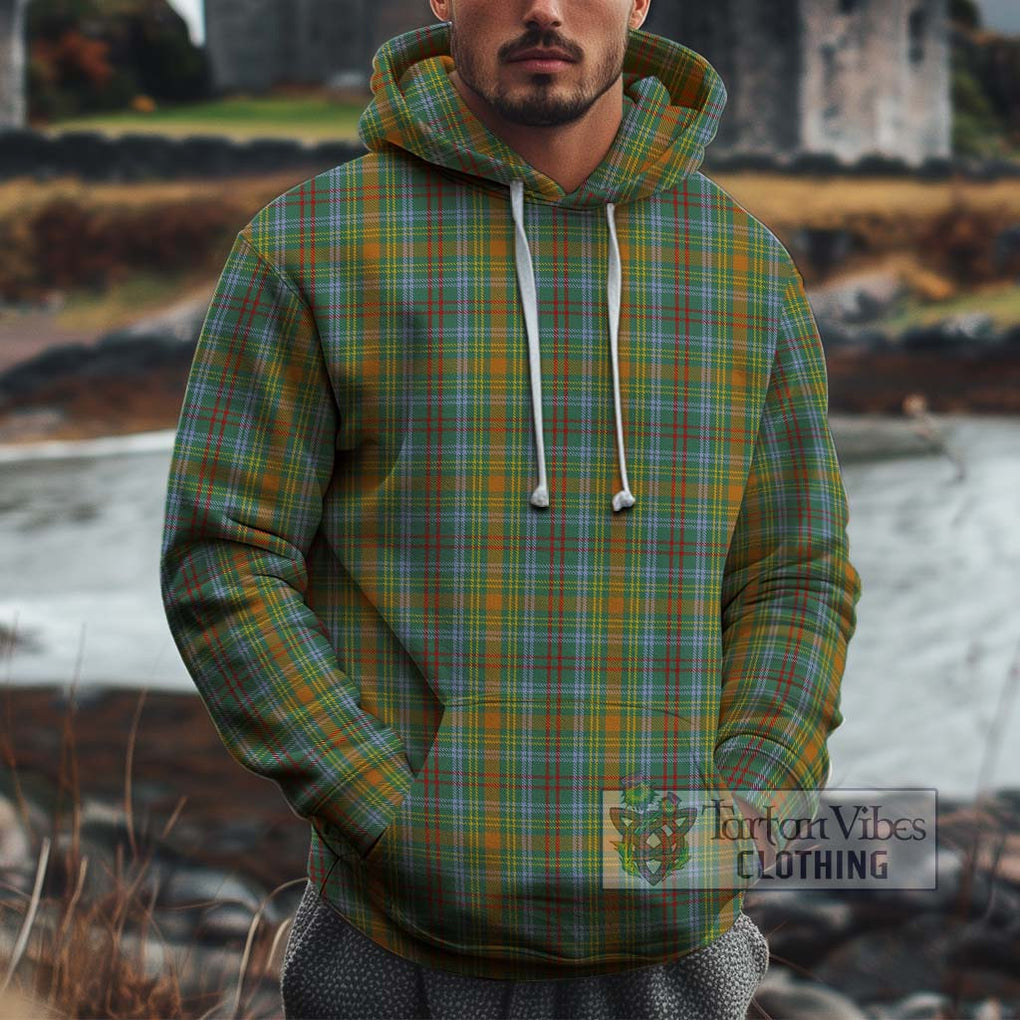 O'Brien Tartan Cotton Hoodie Zip Hoodie - Tartan Vibes Clothing