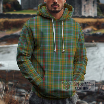 O'Brien Tartan Cotton Hoodie Zip Hoodie - Tartan Vibes Clothing