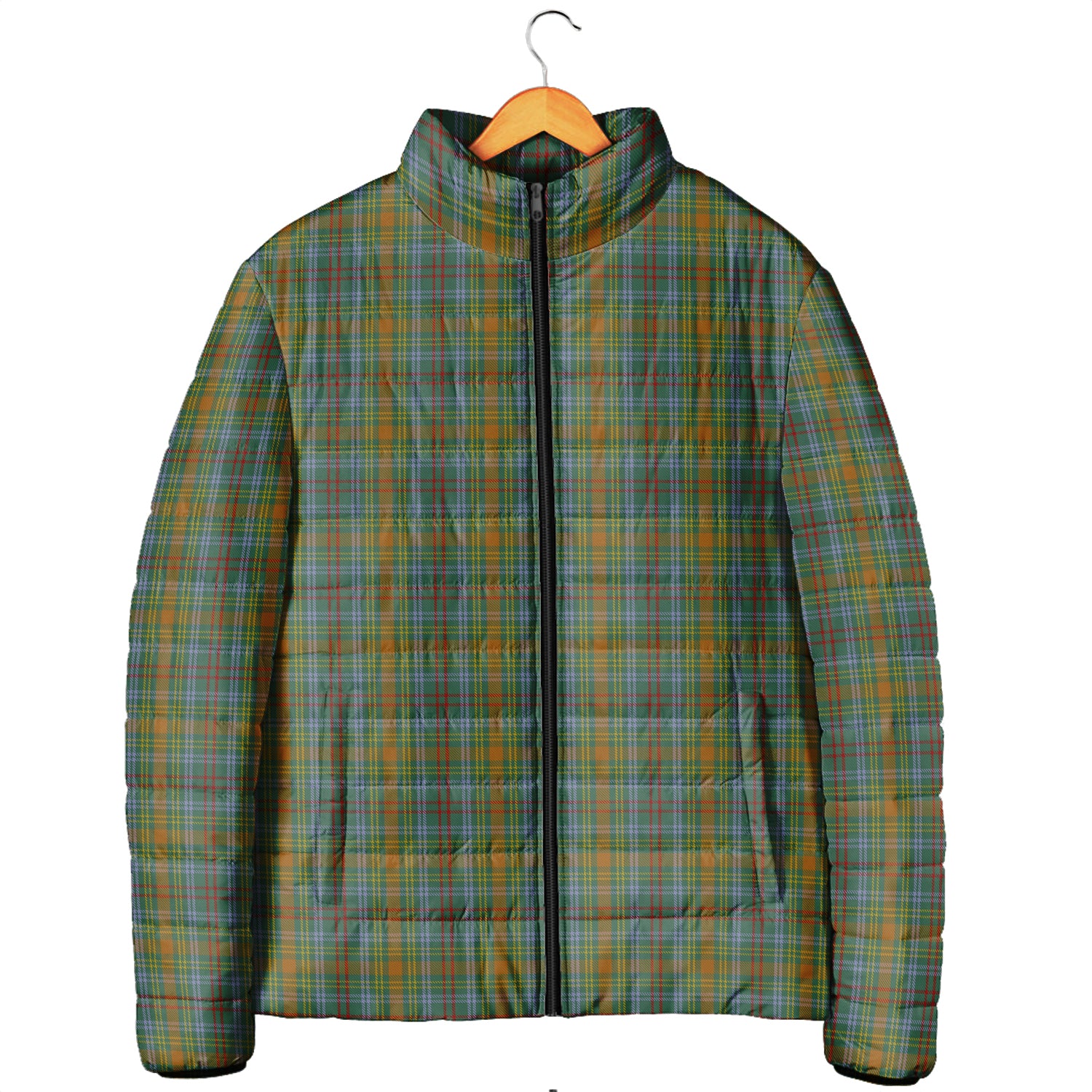 O'Brien Tartan Padded Jacket Men's Padded Jacket - Tartan Vibes Clothing