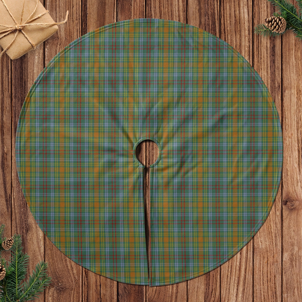 O'Brien Tartan Christmas Tree Skirt - Tartanvibesclothing