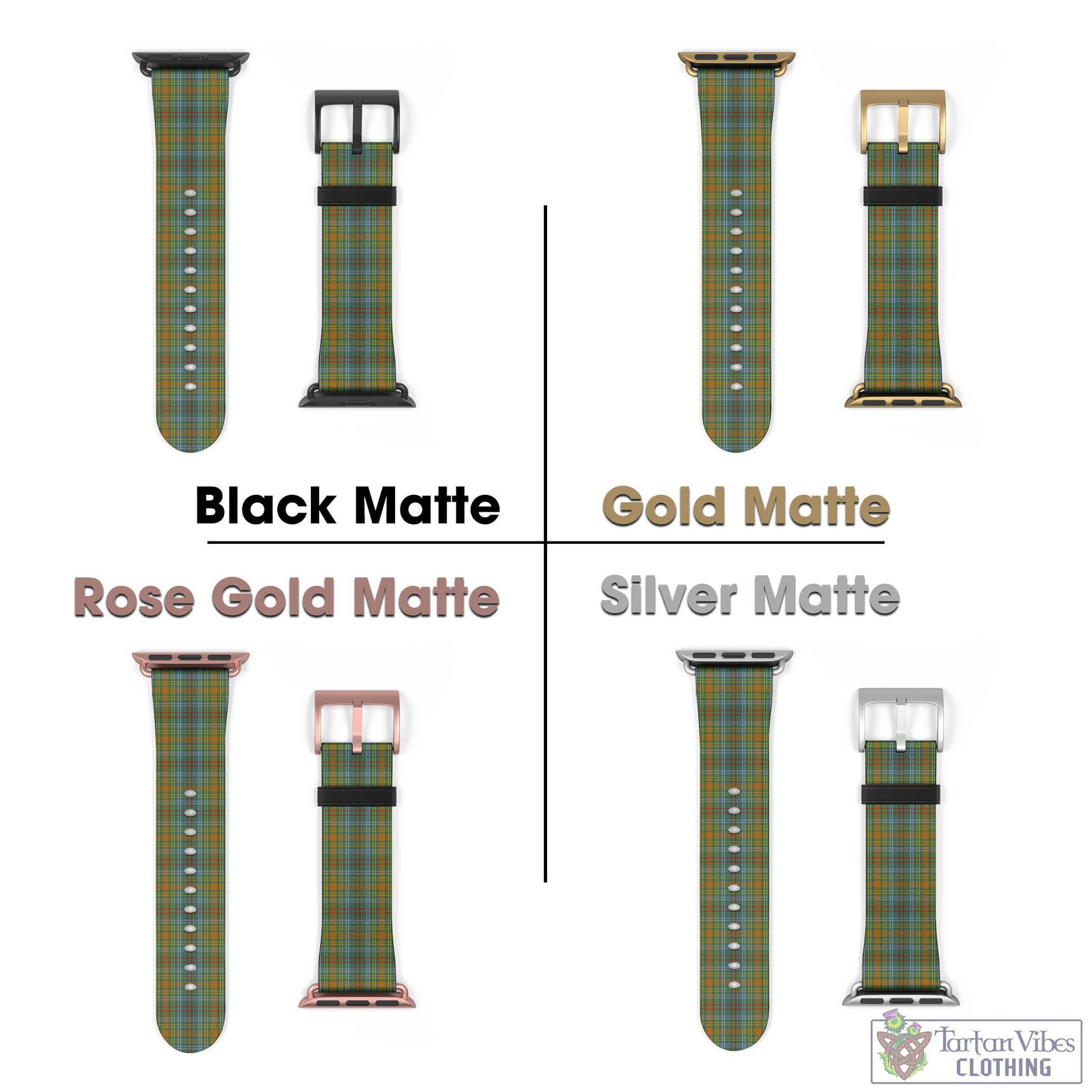 Tartan Vibes Clothing O'Brien Tartan Watch Band