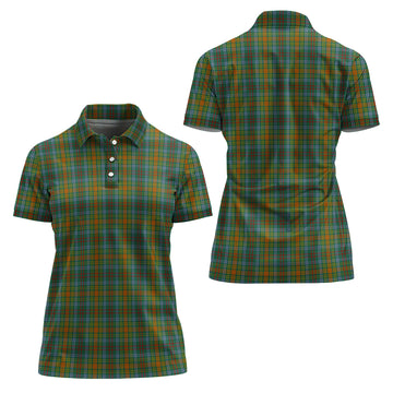 O'Brien Tartan Polo Shirt For Women