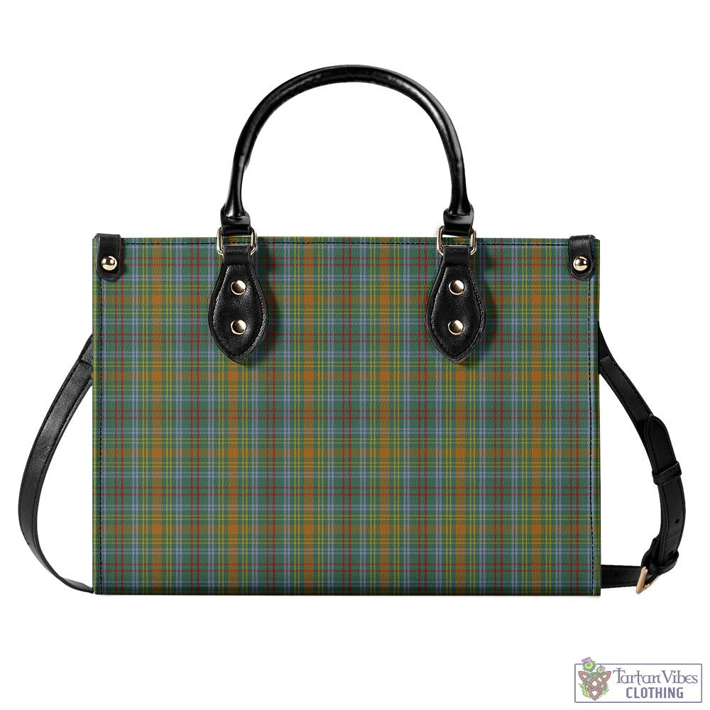Tartan Vibes Clothing O'Brien Tartan Luxury Leather Handbags
