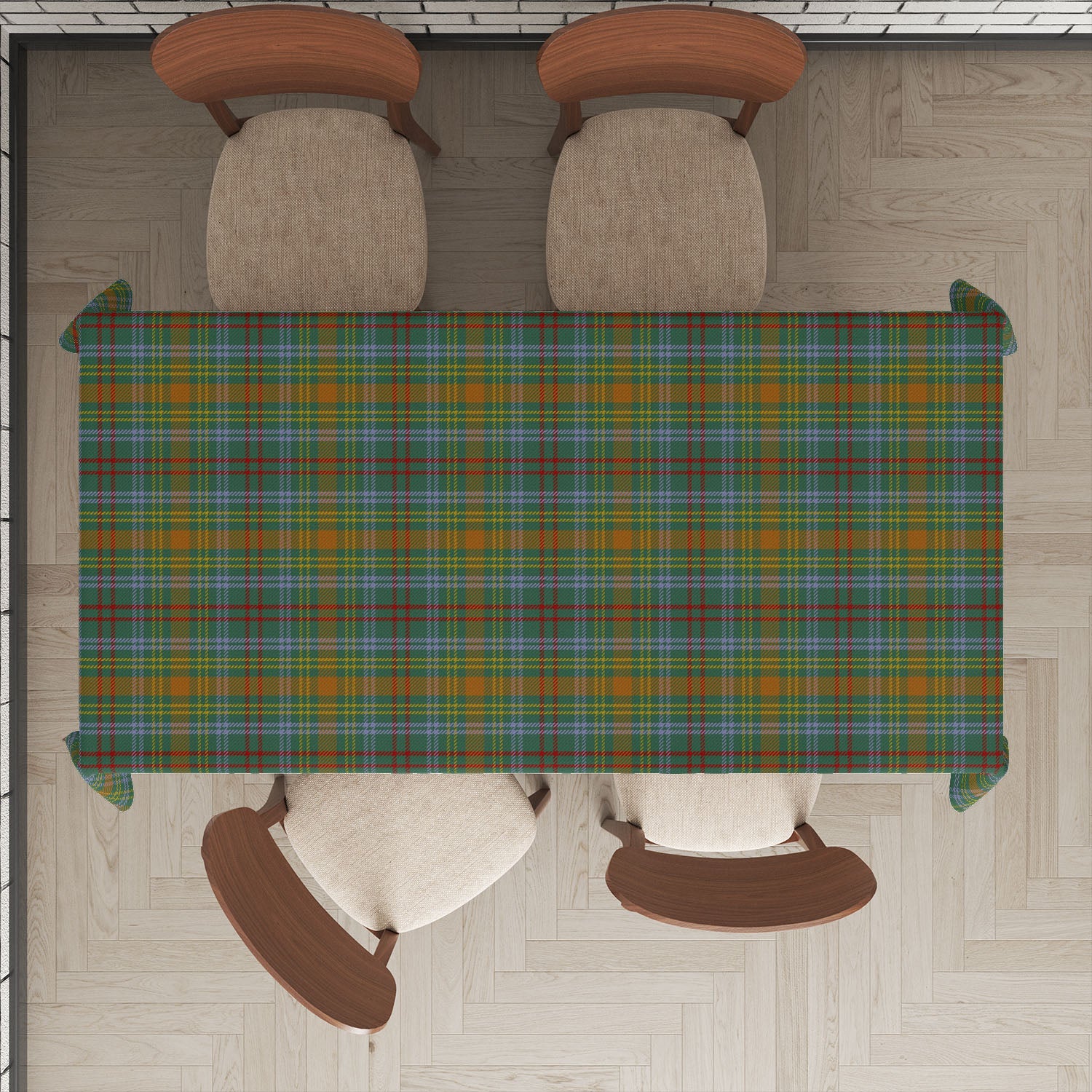 O'Brien Tartan Tablecloth - Tartan Vibes Clothing