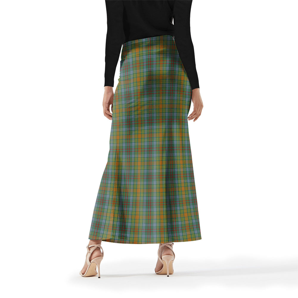 O'Brien Tartan Womens Full Length Skirt - Tartan Vibes Clothing
