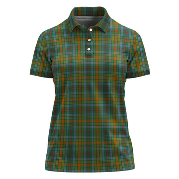 O'Brien Tartan Polo Shirt For Women