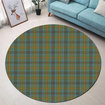 O'Brien Tartan Round Rug