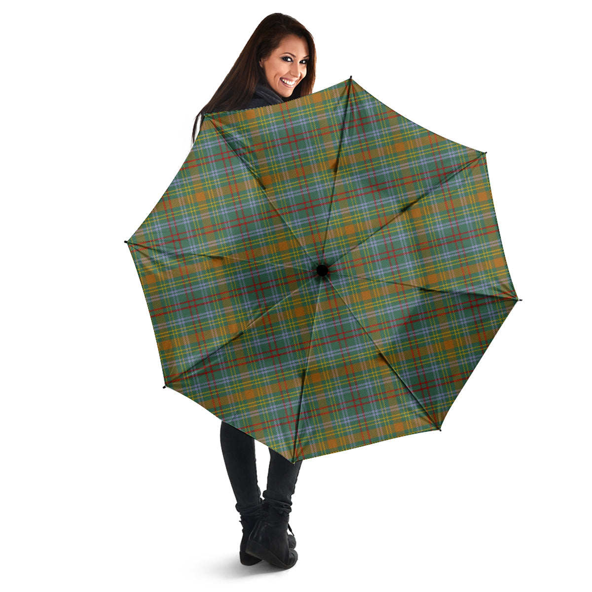 O'Brien Tartan Umbrella - Tartanvibesclothing