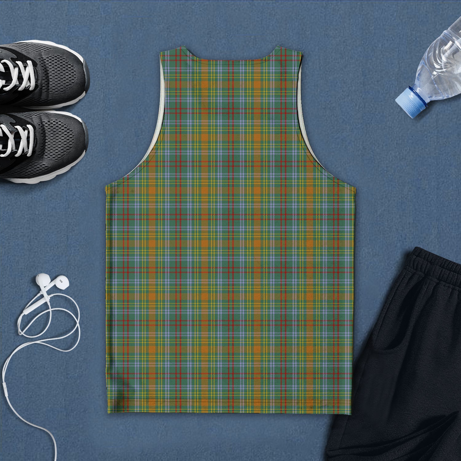 O'Brien Tartan Mens Tank Top - Tartan Vibes Clothing