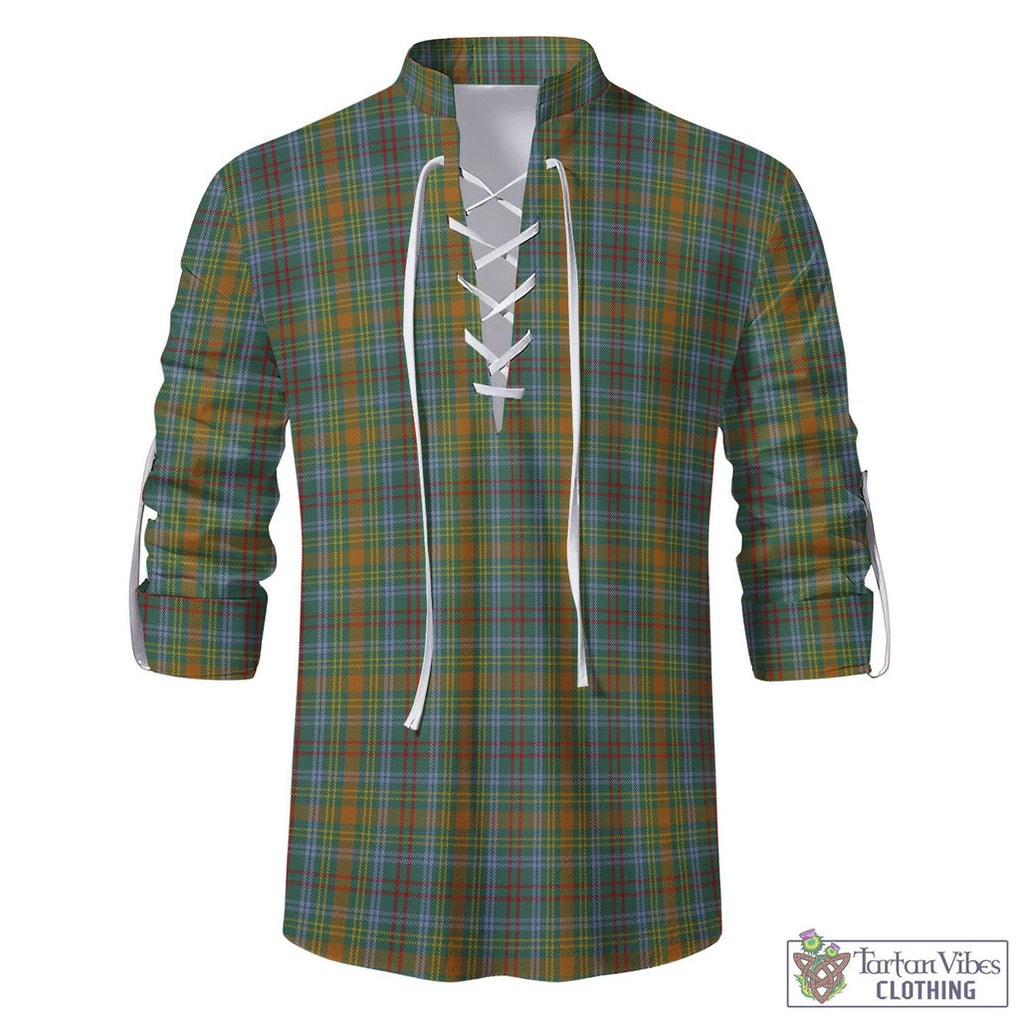 O'Brien Tartan Men's Scottish Traditional Jacobite Ghillie Kilt Shirt - Tartan Vibes Clothing