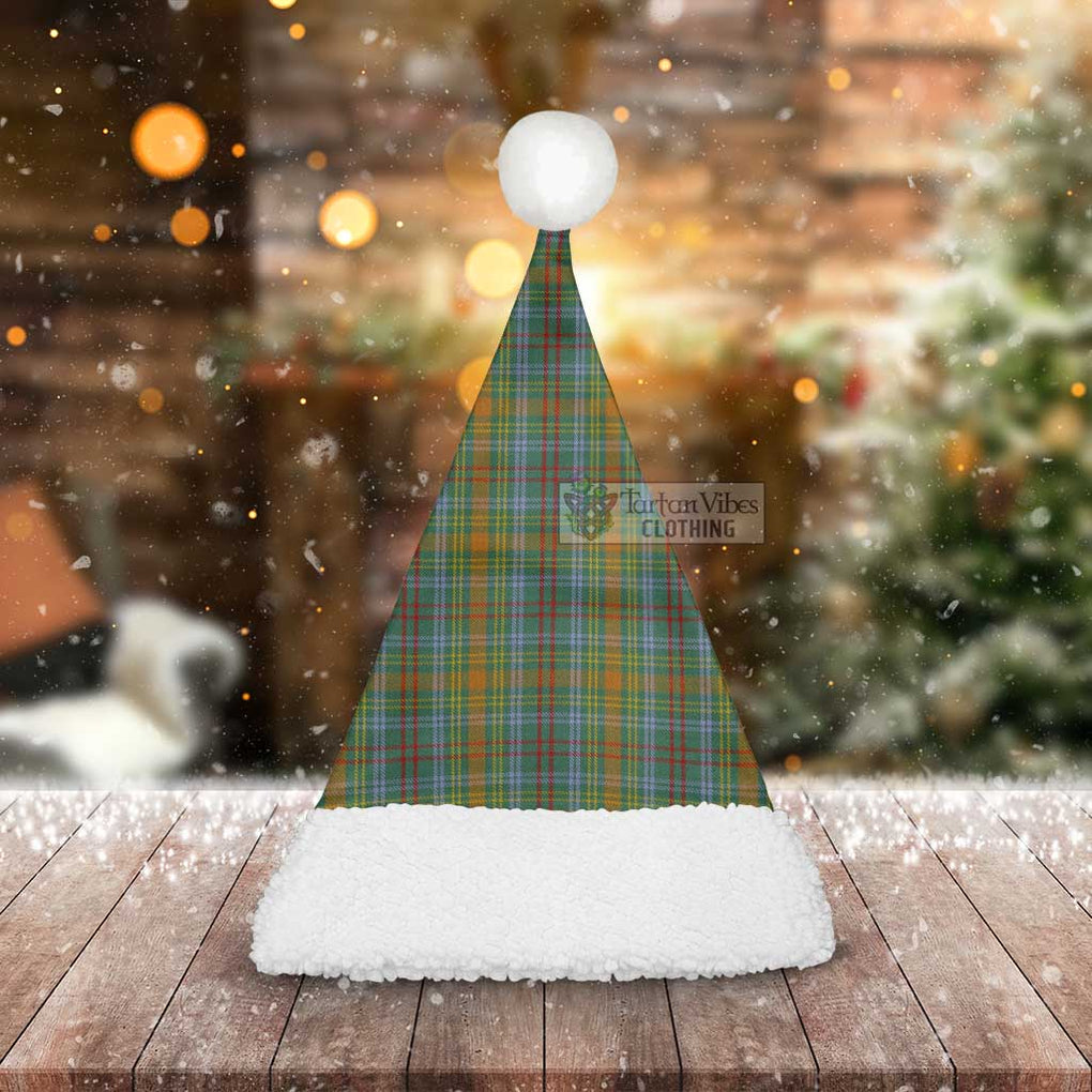 O'Brien Tartan Christmas Santa Hats - Tartan Vibes Clothing