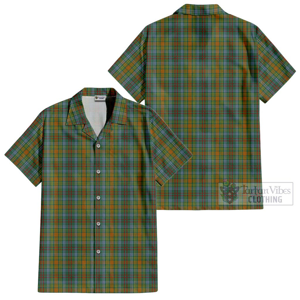 O'Brien Tartan Cotton Hawaiian Shirt - Tartan Vibes Clothing