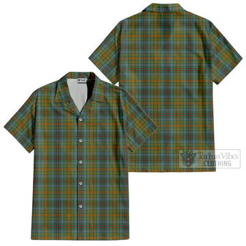 O'Brien Tartan Cotton Hawaiian Shirt - Tartan Vibes Clothing